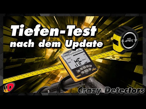 Garrett ACE Apex Update 1.28 - Crazy Detectors