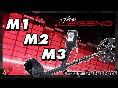 Nokta Legend: Unterschied M1, M2 und M3 - Crazy Detectors