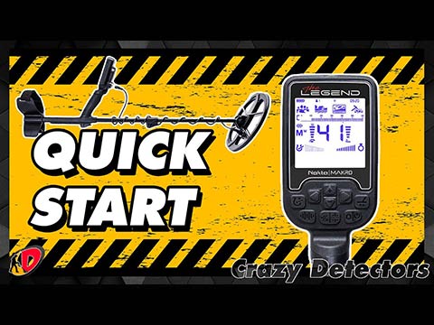 Quick Start mit Nokta Makro Legend - Crazy Detectors