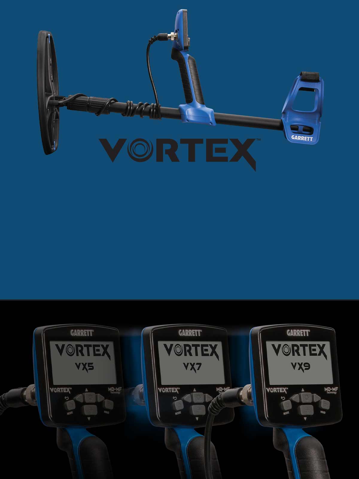 Garrett Vortex Metalldetektor bei Crazy Detectors