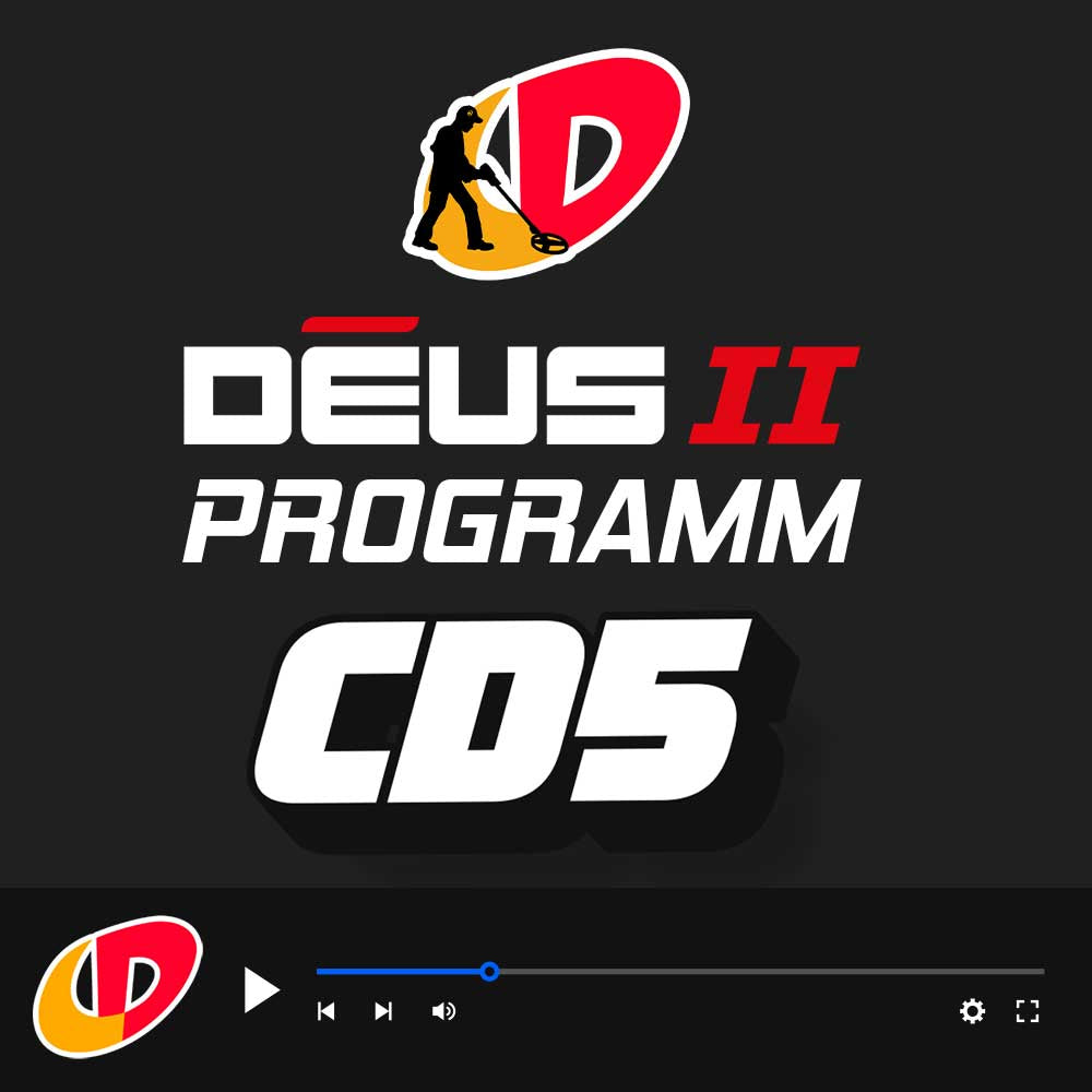 XP Deus 2 - CD5 Programm - Crazy Detectors